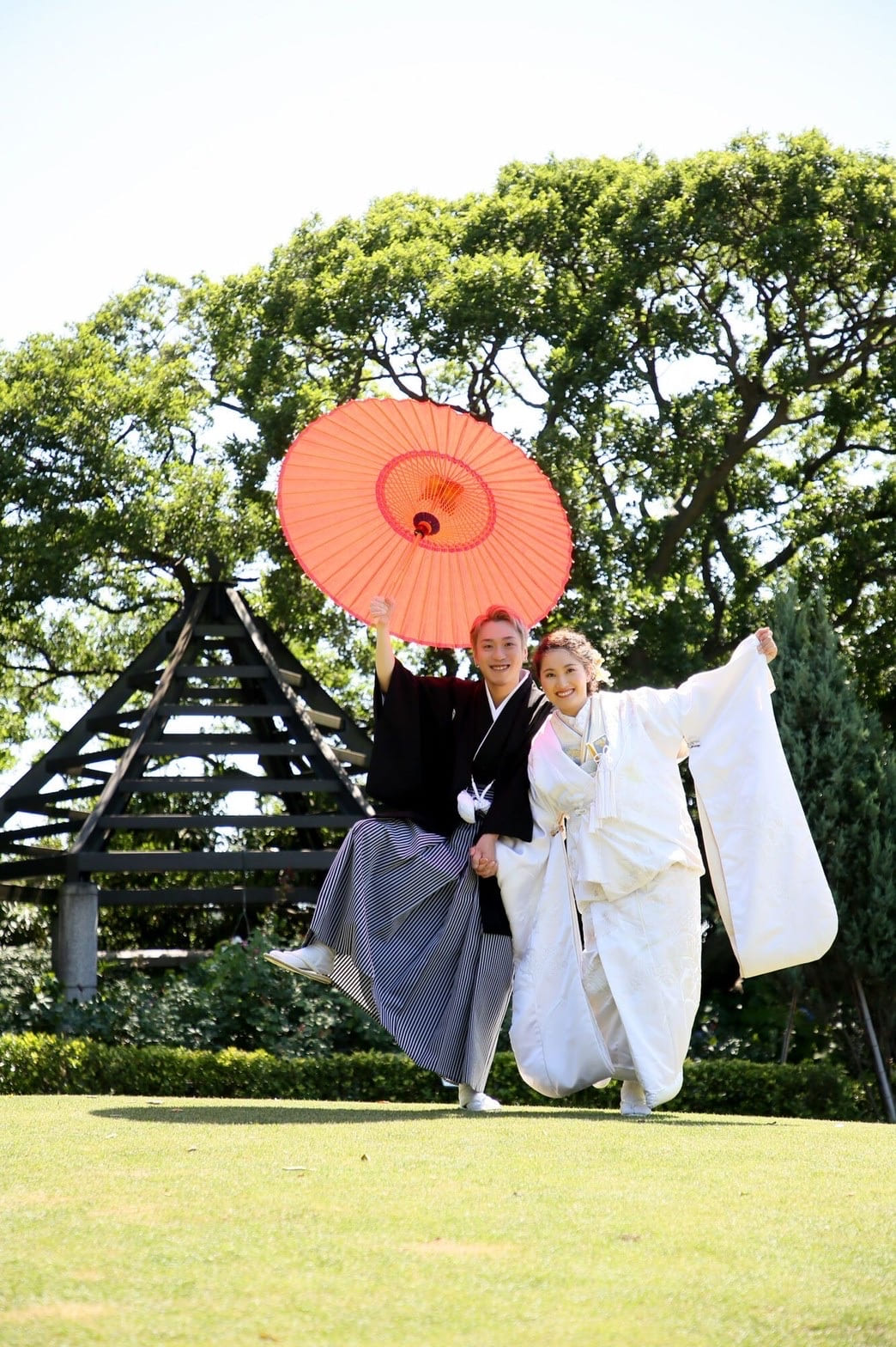 自然の中で叶える、ふたりらしい１枚。ガーデンフォトウェディング🌿